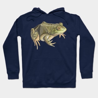 American Bullfrog Watercolor Hoodie